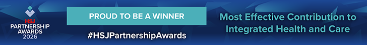 HSJ Partnership Awards - Most Effective Contribution to Integrated Health and Care